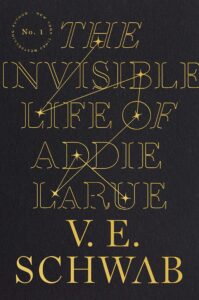 Book recommendation for KS4 - The Invisible Life of Addie LaRue by VE Schwab